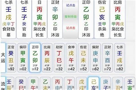 十神五行|生辰八字算命、五行喜用神查询（免费测算）